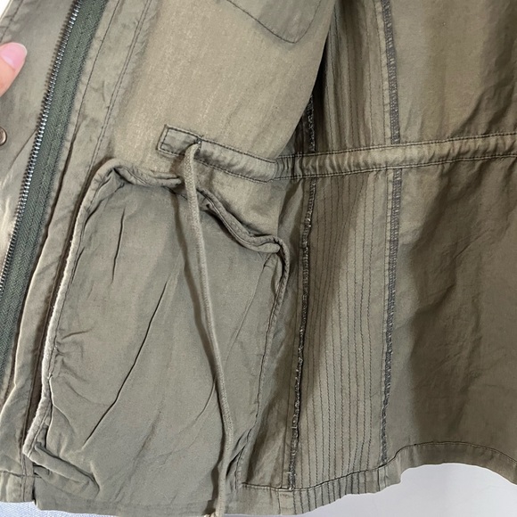 Lily Aldridge For Velvet Ruby Light-Weight Army Jacket - Cotton - Medium - Picture 14 of 16